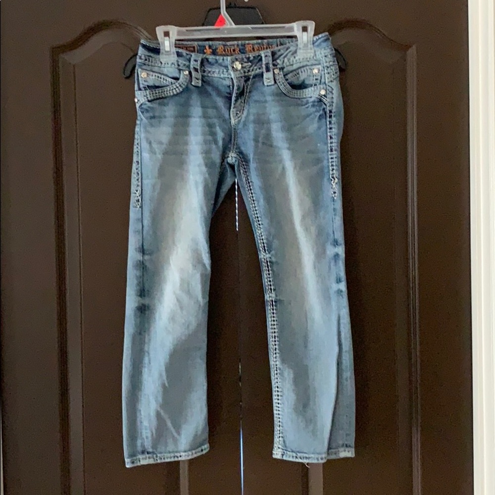 Rock Revival denim Capri 27